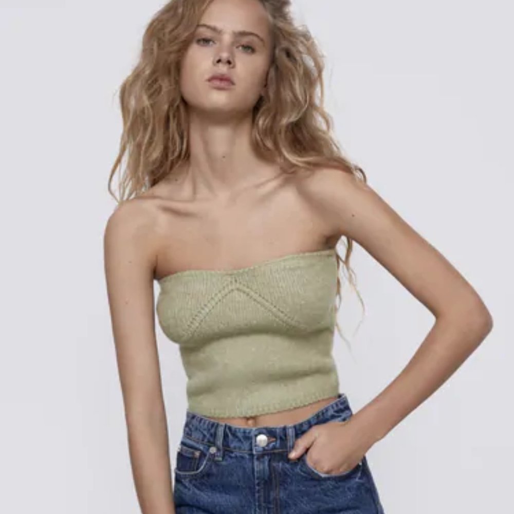 Zara Knit Corset Top